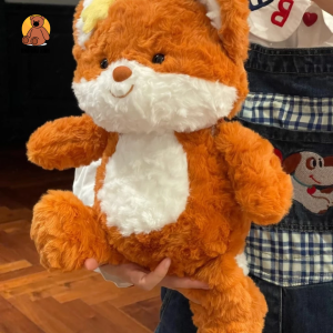 Gấu bông Cáo Cam Sao Vàng