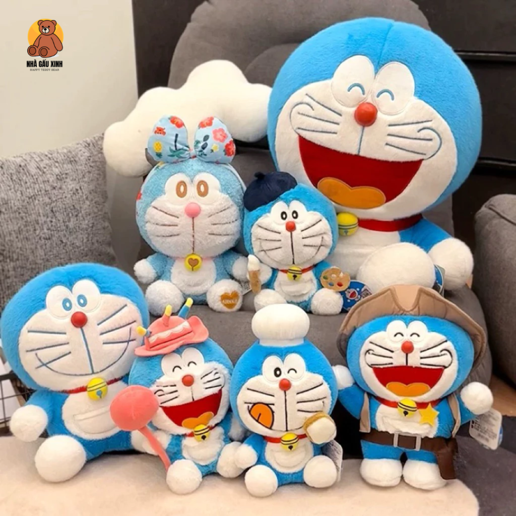 Gấu bông Doremon mini