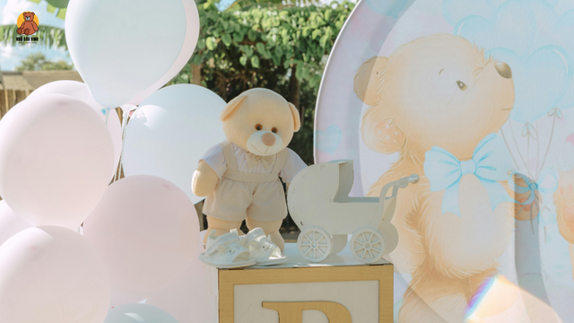 Gấu bông cao cấp làm quà tặng